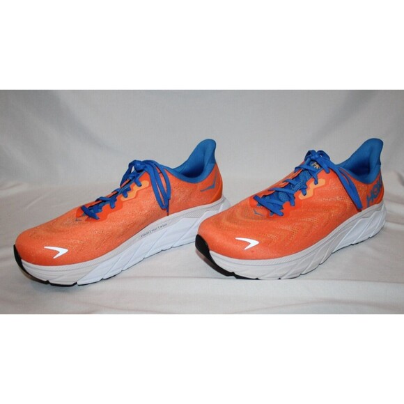 Hoka One Arahi 6‎ Men\'s Running Sneakers Costal Sky Vibrant Orange  WIDE main image 5
